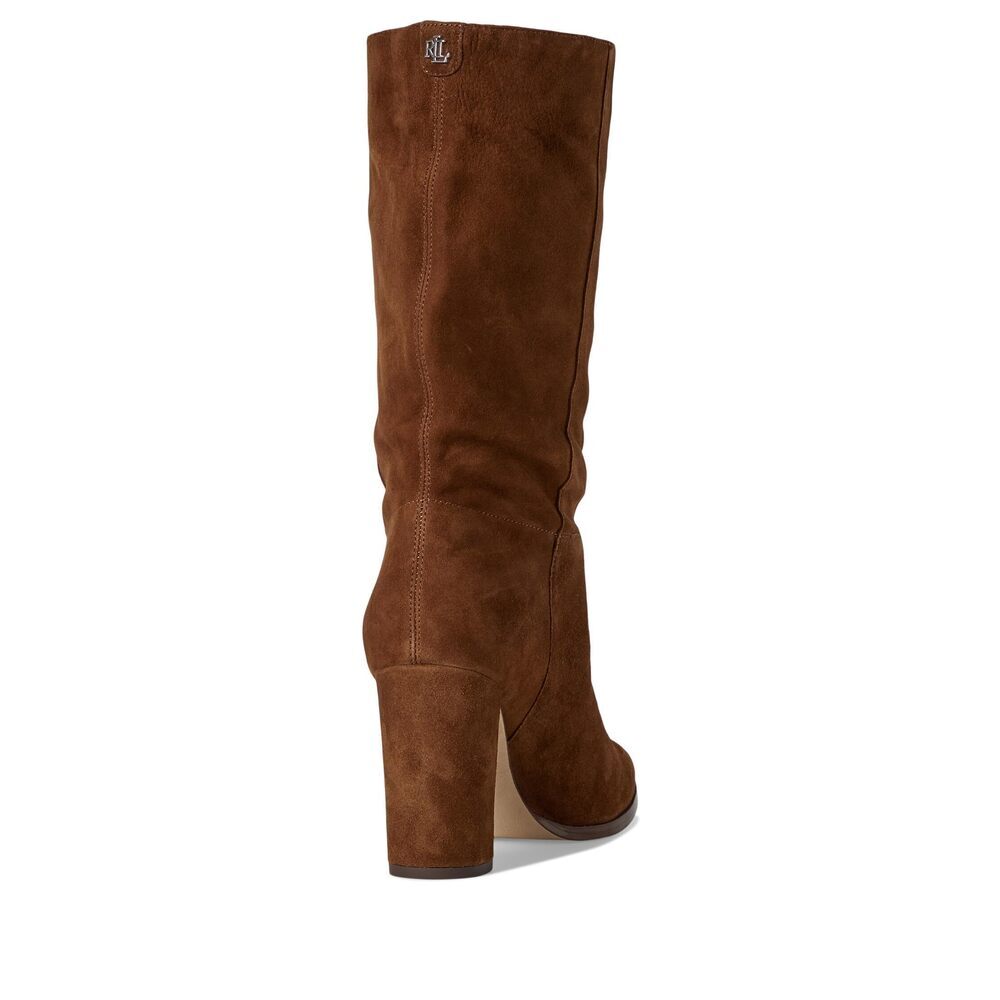 Lauren Ralph Lauren Women's Artizan II Tobacco 10 Medium NIB - Picture 5 of 7